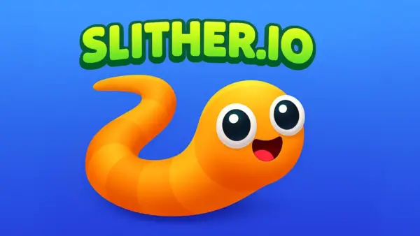 Close-up of Slither io unblocked