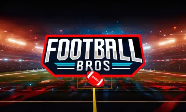 Football Bros logo featuring cartoon football players ready for action
