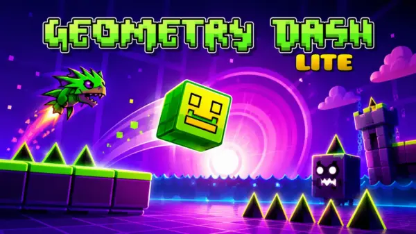 Play Geometry Dash Lite Online | Free Rhythm-Based Platformer