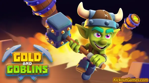 Player merging goblins in Gold and Goblins online game