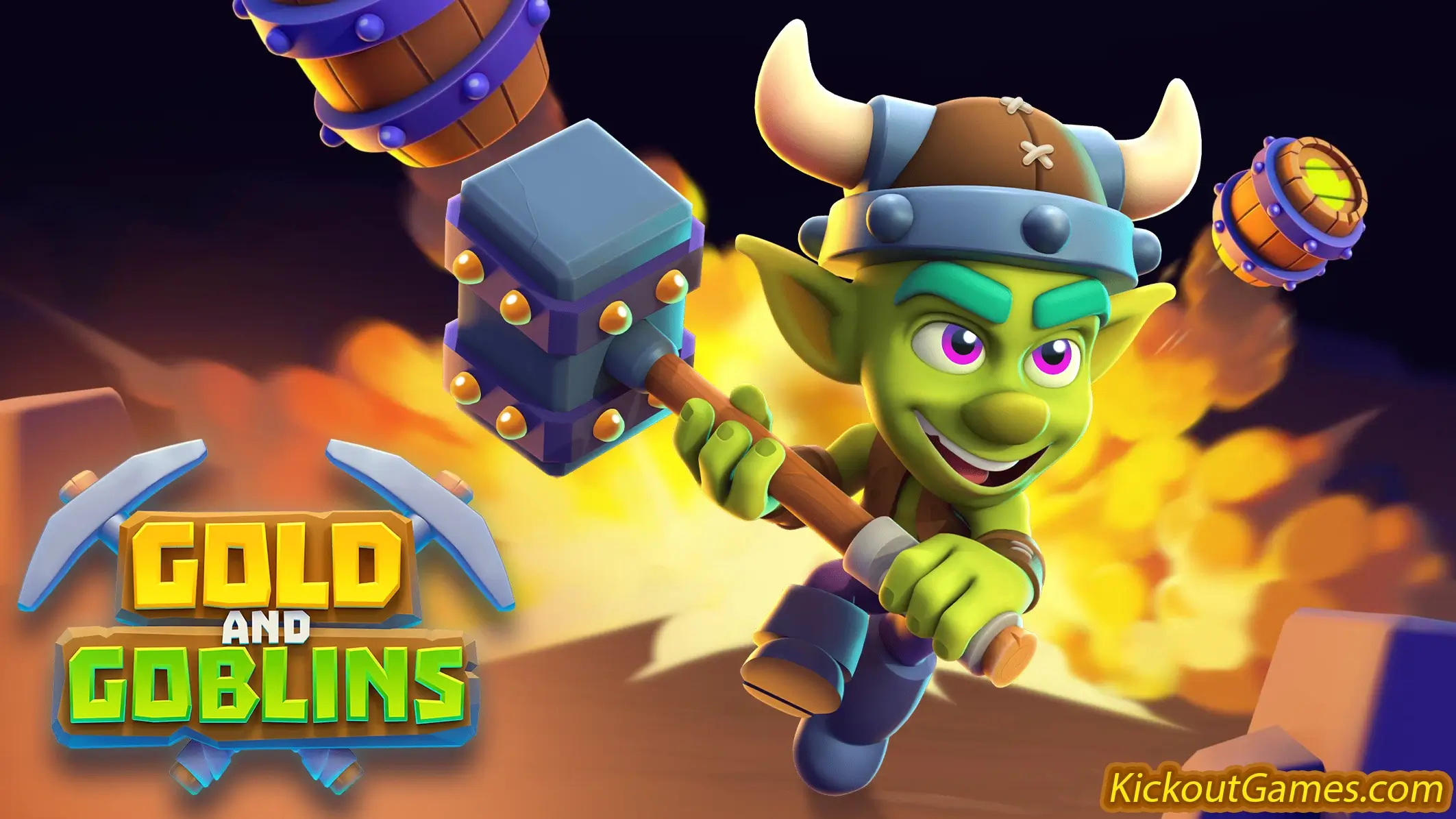 Player merging goblins in Gold and Goblins online game