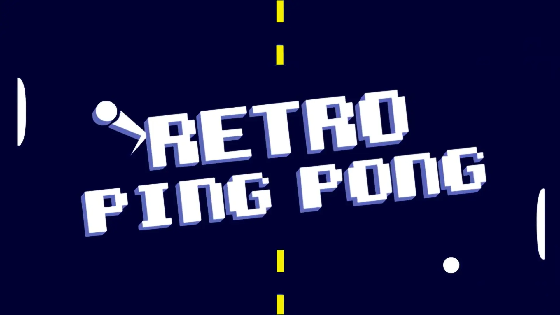 Retro Ping Pong game cover
