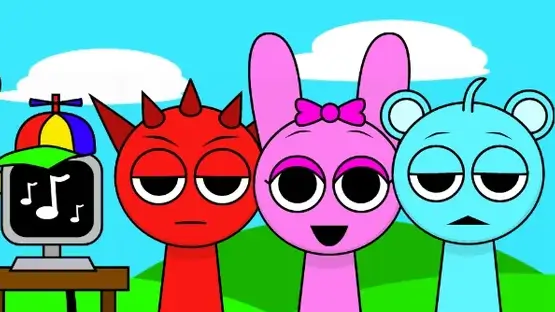 Sprunky gameplay showing character selection