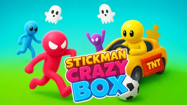 Stickman Crazy Box game cover