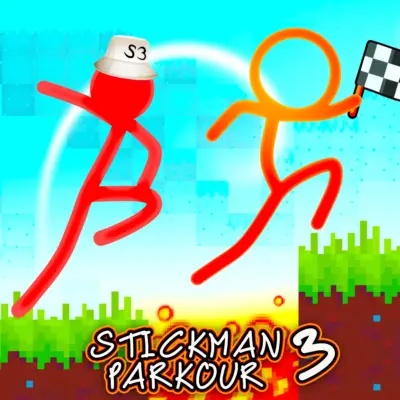 Stickman Parkour 3 game cover